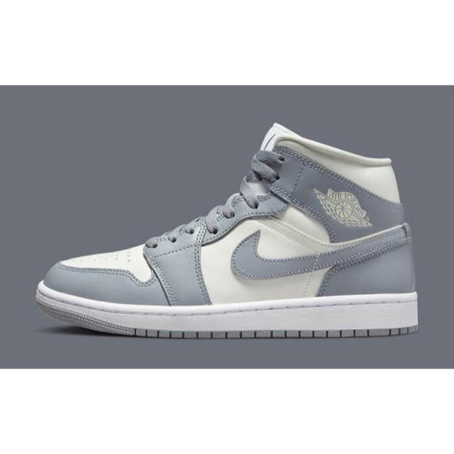 日本代理店正規品 NIKE WMNS AIR JORDAN 1 MID STEALTH ステルス | www
