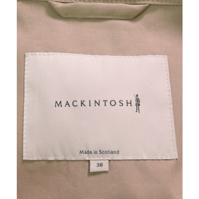 MACKINTOSH(マッキントッシュ)のMACKINTOSH ステンカラーコート 38(M位) ベージュ 【古着】【中古】 メンズのジャケット/アウター(ステンカラーコート)の商品写真