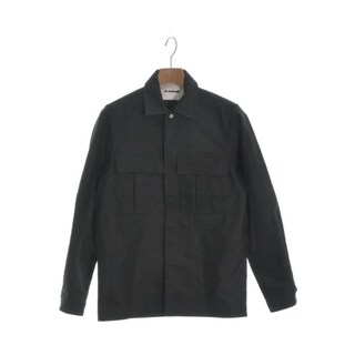 ジルサンダー(Jil Sander)のJIL SANDER ジルサンダー ブルゾン（その他） 37(XS位) 黒 【古着】【中古】(その他)