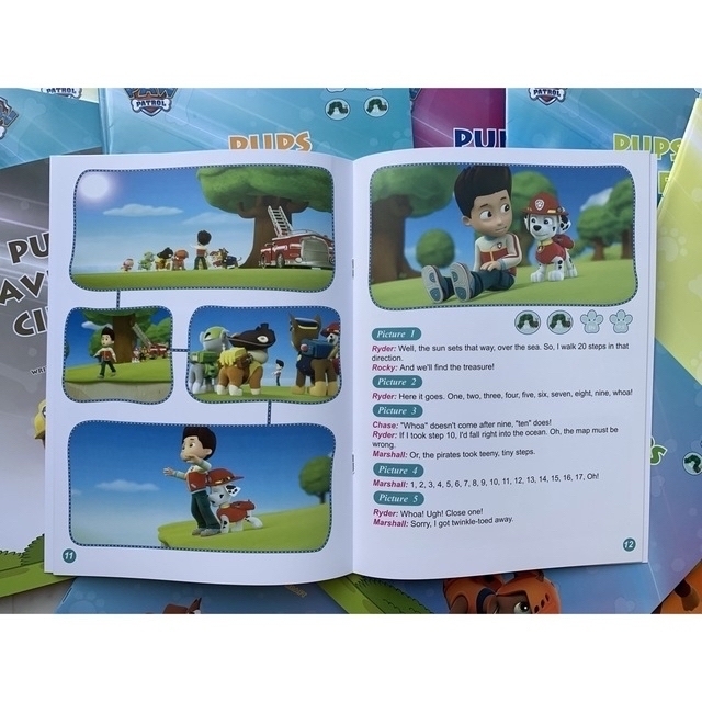 訳ありPAW Patrol パウパトロール絵本52冊　動画付　マイヤペン対応 4