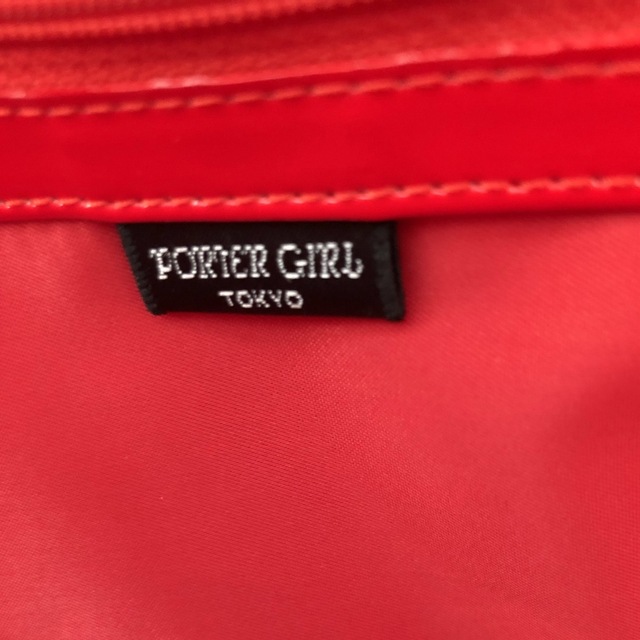 PORTER - 未使用保管品 PORTER GIRL エナメルトート 吉田カバン PORTER - 未使用保管品 PORTER GIRL エナメルトート 吉田カバン