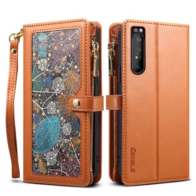 TUHUDOO Strap Series Xperia 1 III ケース 手帳