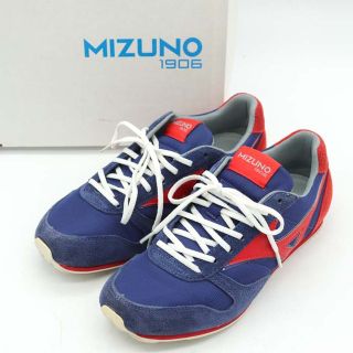 ミズノ(MIZUNO)のミズノ 1906 スニーカー レーシングスター 復刻モデル D1GA162162 ランニングシューズ 靴 メンズ レディース 24cmサイズ ブルー MIZUNO(スニーカー)