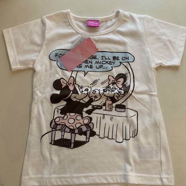 Disney(ディズニー)の新品未使用　Tシャツ　120 110 キッズ/ベビー/マタニティのキッズ服女の子用(90cm~)(Tシャツ/カットソー)の商品写真