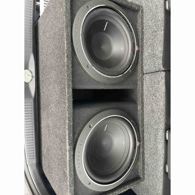 【ロックフォード ROCKFORD FOSGATE】　ウーファーセット