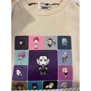 シマムラ(しまむら)のハンターハンター　幻影旅団　メンバー全員柄　トレーナー　しまむら　クモ(Tシャツ/カットソー)