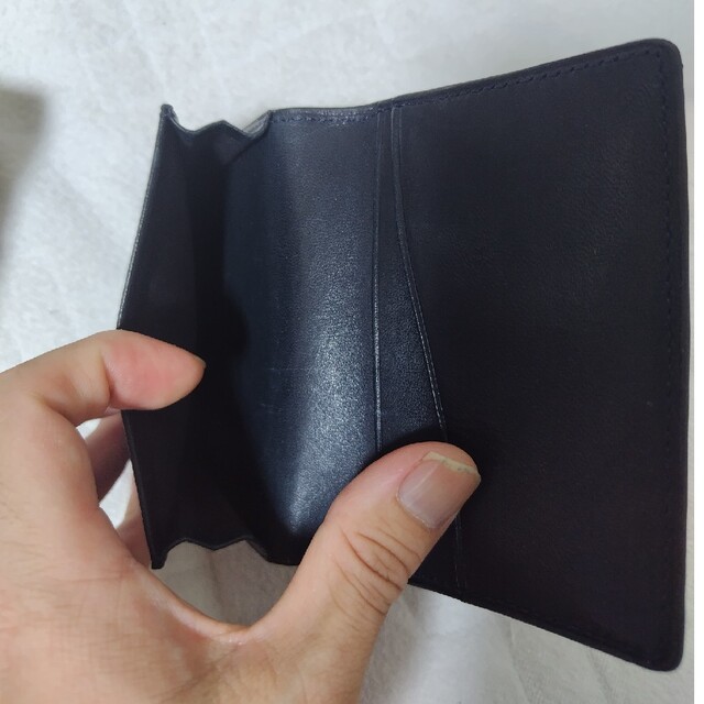お買い物マラソン限定☆ 新品 fico フィーコ メンズ コードバン 名刺