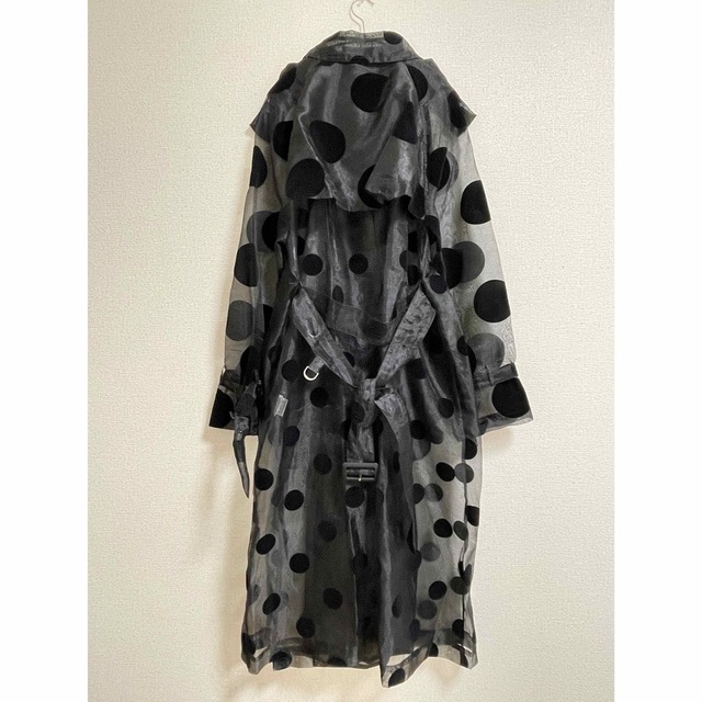 ☆新品☆ロイスクレヨン トレンチコート シースルー 水玉 | www