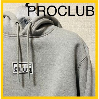 プロクラブ(PRO CLUB)の【極美品】PROCLUB プロクラブ ボックスロゴ　パーカー(パーカー)