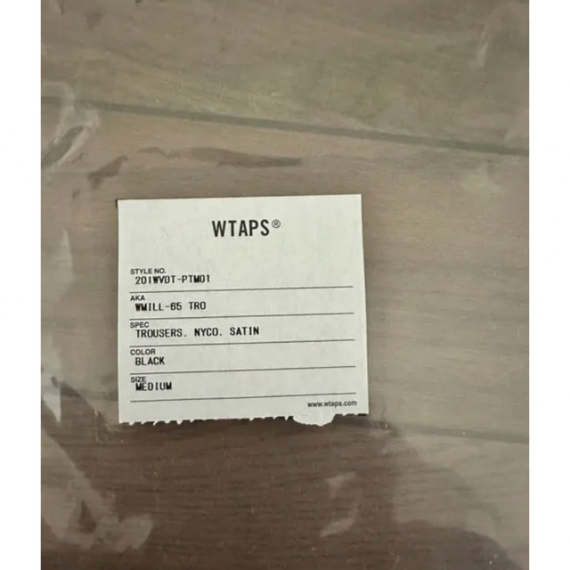 W)taps(ダブルタップス)のWTAPS WMILL-65 TROUSERS カーゴパンツ　ブラック メンズのパンツ(ワークパンツ/カーゴパンツ)の商品写真