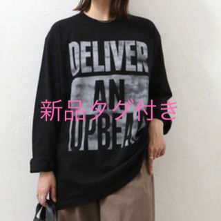 ジャーナルスタンダード(JOURNAL STANDARD)の新品タグ付き　ジャーナルスタンダード　ブロックロゴロングTシャツ◆(Tシャツ(長袖/七分))