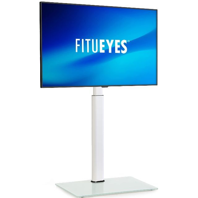 【色: 2.白】FITUEYES テレビスタンド 32～60インチ対応 壁寄せテ