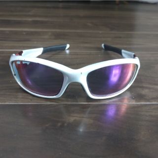 オークリー(Oakley)のOAKLEY 偏光サングラス Red&White フレームあり(サングラス/メガネ)