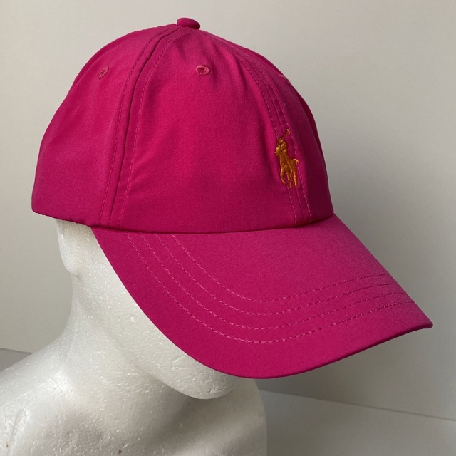 POLO RALPH LAUREN ポロゴルフ ラルフローレン ポロスポーツ キャップ ピンク 帽子 フリーサイズの通販 by in-di  shop｜ポロラルフローレンならラクマ