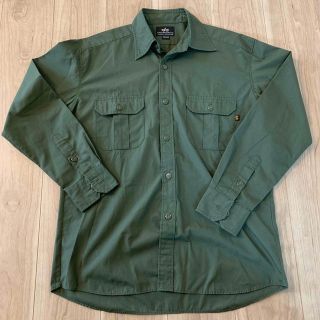 アルファインダストリーズ(ALPHA INDUSTRIES)のALPHA INDUSTRIES シャツ Mサイズ(ミリタリージャケット)