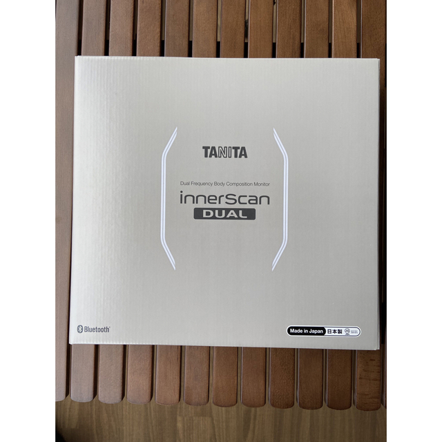 TANITA(タニタ)の【新品/未使用/未開封】TANITA 体組成計  RD-911-GD スマホ/家電/カメラの美容/健康(体重計/体脂肪計)の商品写真