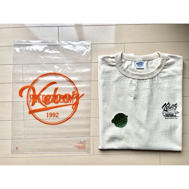 厚手　ケボズTシャツ　L ステッカー付き！