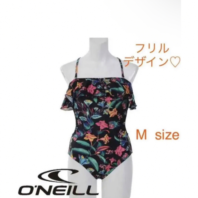 O'NEILL(オニール)の新品未使用品　胸元フリル ワンピース水着  O'NEILL レディースの水着/浴衣(水着)の商品写真