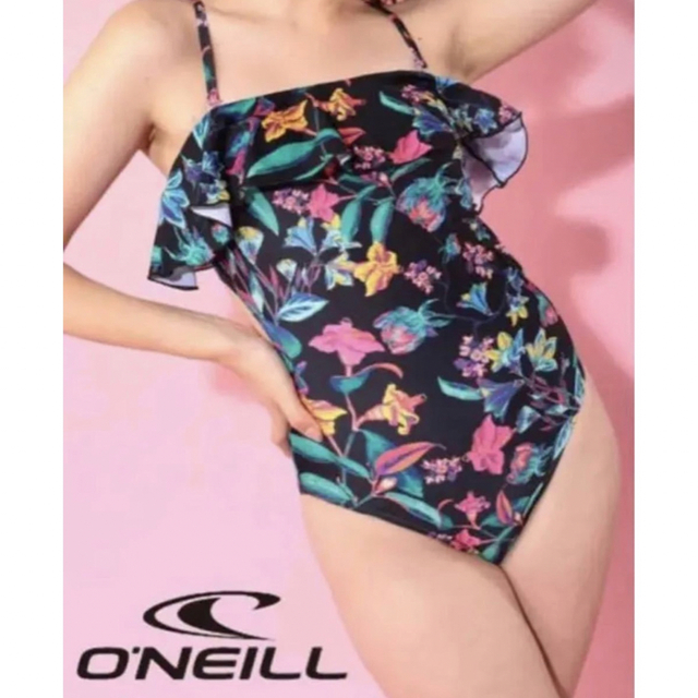新品未使用品　胸元フリル ワンピース水着  O'NEILL レディースの水着/浴衣(水着)の商品写真