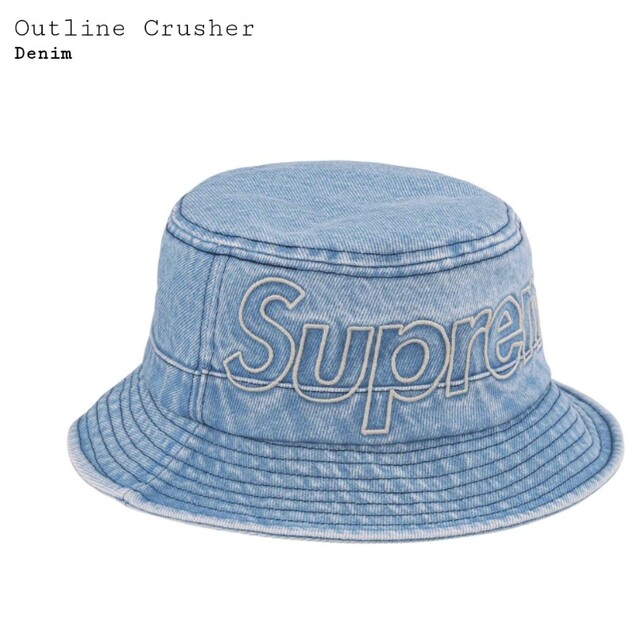 Supreme(シュプリーム)のSupreme Outline Crusher メンズの帽子(ハット)の商品写真