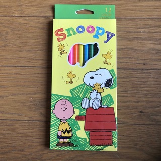 スヌーピー(SNOOPY)の新品　スヌーピー　12色　色鉛筆(色鉛筆)