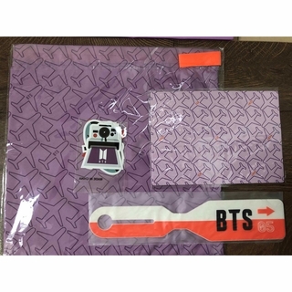 BTS マーチボックス　merch box ラゲッジタグ　パスポートケース　袋(アイドルグッズ)