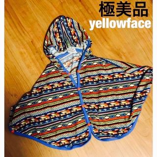 イエローフェイス(yellowface)のyellowface 薄手　羽織り　ベビー　ポンチョ　オルテガ　軽量　ボーイズ(ジャケット/上着)