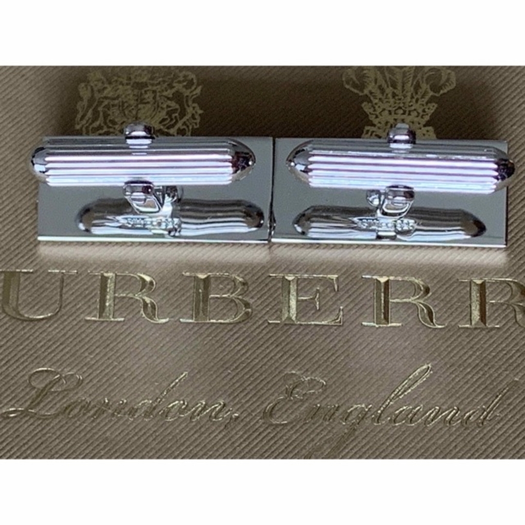 BURBERRY - 美品 BURBERRY スターリングシルバー製カフリンクスの通販