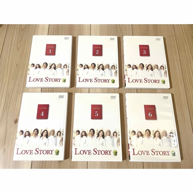 レンタルアップ LOVE STORY DVD全巻 中山美穂 豊川悦司 香取慎吾