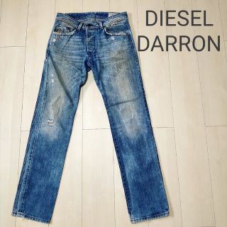 ディーゼル(DIESEL)のDIESEL DARRON デニムパンツ ボタンフライ ダメージ加工 ペイズリー(デニム/ジーンズ)