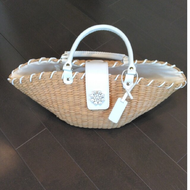 Samantha Thavasa(サマンサタバサ)のサマンサタバサ　かごバッグ レディースのバッグ(ハンドバッグ)の商品写真