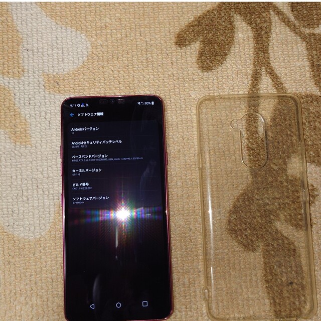 【付属品完備】LG G7 ThinQ 4GB 64GB SIMフリー 赤