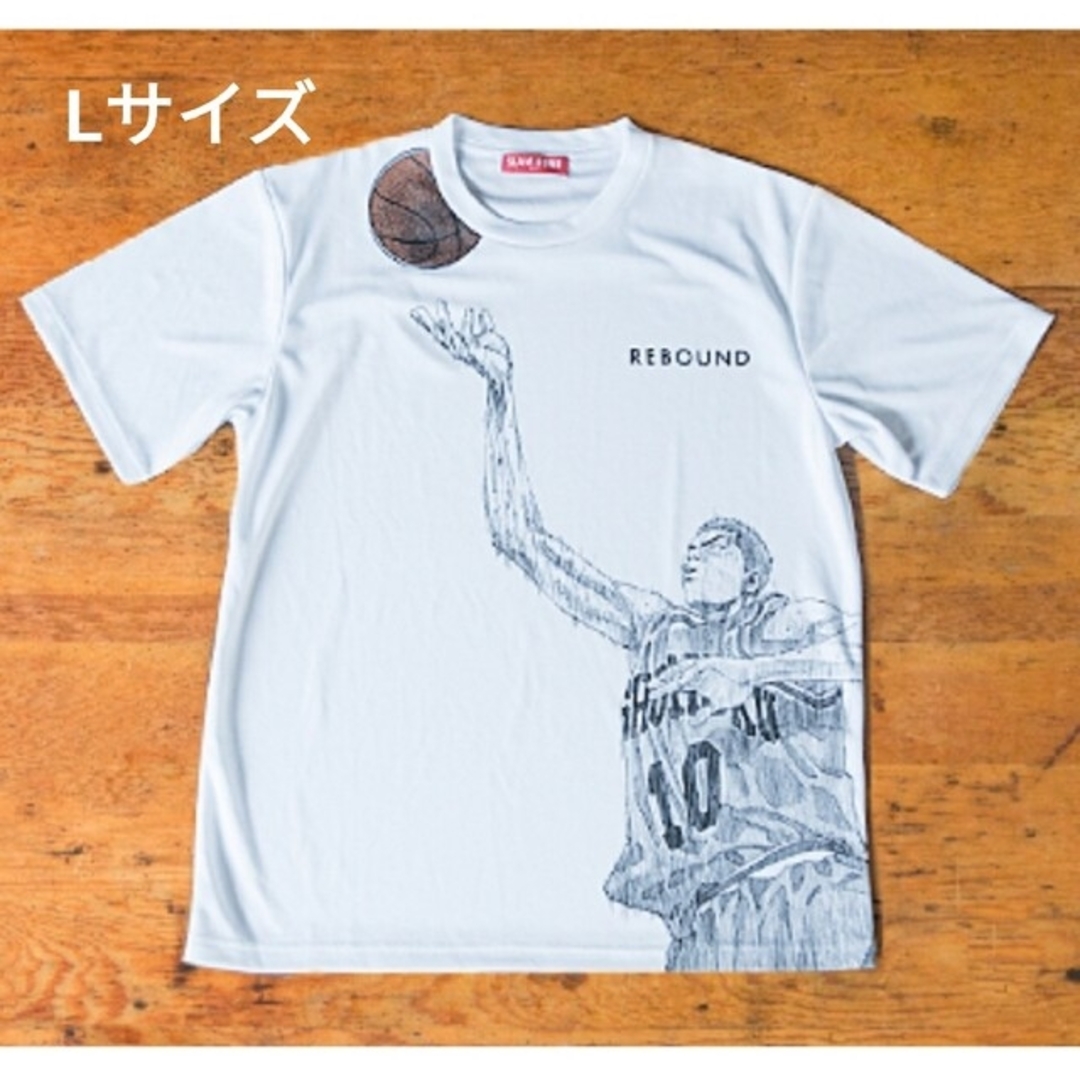 スラムダンク Tシャツ Lサイズ 花道 REBOUND 白  slamdunk