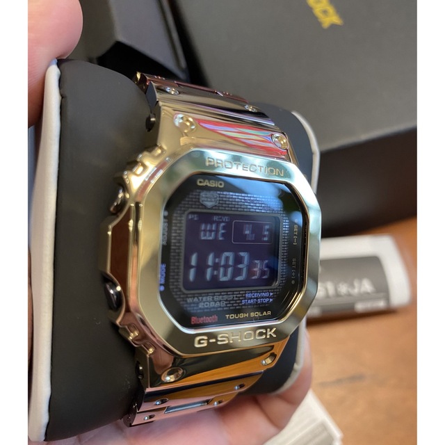 CASIO G-SHOCK GMW-B5000TR-9JR チタン　カシオ