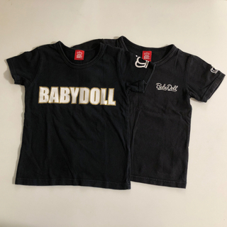 ベビードール(BABYDOLL)のTシャツ2枚セット120cm(Tシャツ/カットソー)