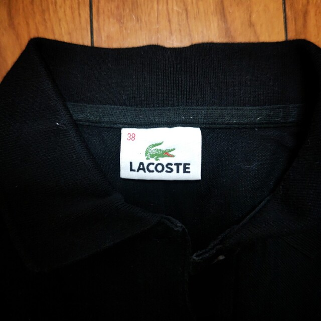 LACOSTE(ラコステ)のLACOSTE ブラック ポロシャツ レディースのトップス(ポロシャツ)の商品写真