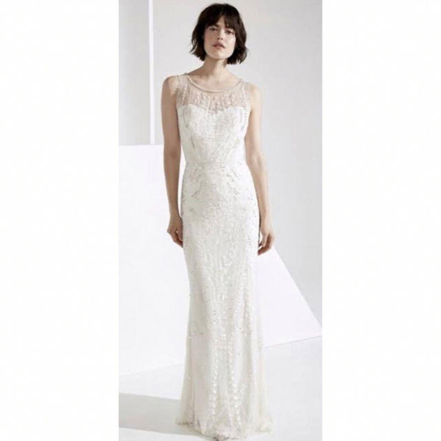 ウェディングドレス もりあがり Jenny Packham ハーミア UK4 ウェディングドレス もりあがり Jenny Packham ハーミア UK4