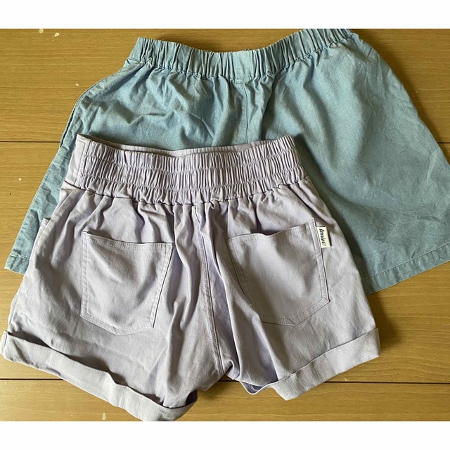 ショートパンツ　150センチ　2枚セット キッズ/ベビー/マタニティのキッズ服女の子用(90cm~)(パンツ/スパッツ)の商品写真