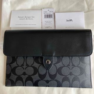 コーチ(COACH)の新品未使用ミニ タブレット iPad iPhone ケース coach2024(iPadケース)