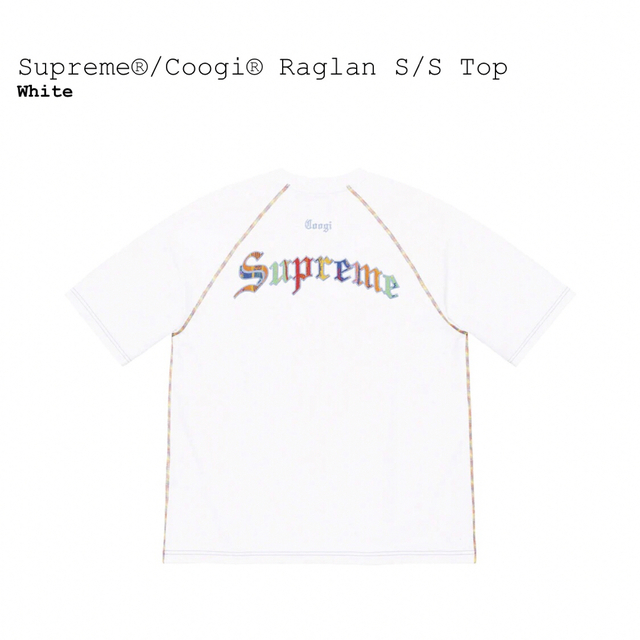 Supreme - Supreme Coogi Raglan S/S Topの通販 by tak's shop