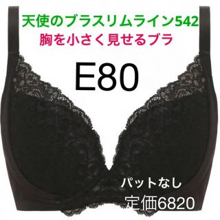 トリンプ(Triumph)のE80 天使のブラスリムライン542 パットなし　(ブラ)