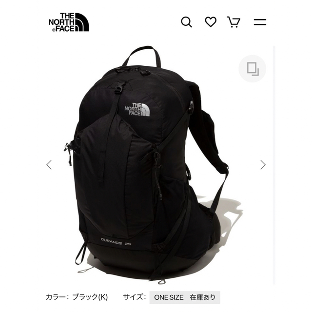 THE NORTH FACE(ザノースフェイス)のウラノス　２５　ノースフェイス　リュック スポーツ/アウトドアのアウトドア(登山用品)の商品写真