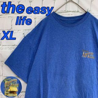 the Easy Life USA古着　Tシャツ XL バックプリント　半袖(Tシャツ/カットソー(半袖/袖なし))
