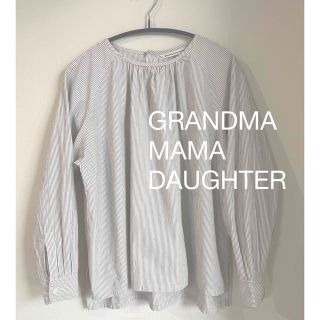 グランマママドーター(GRANDMA MAMA DAUGHTER)の【美品】グランマママドーター　ブラウス(シャツ/ブラウス(長袖/七分))