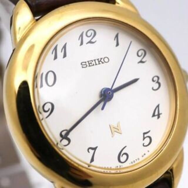 SEIKO(セイコー)の《一点物》SEIKO NOIE 腕時計 ゴールド ドレス ヴィンテージ レディースのファッション小物(腕時計)の商品写真