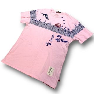 参丸一 サンマルイチ 蛙 ピンク Tシャツ サイズXXL(Tシャツ/カットソー(半袖/袖なし))