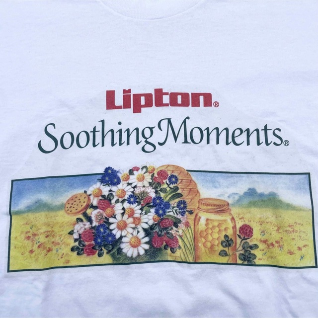 【vintage】90s リプトン　Tシャツ　企業　Lipton ビンテージ