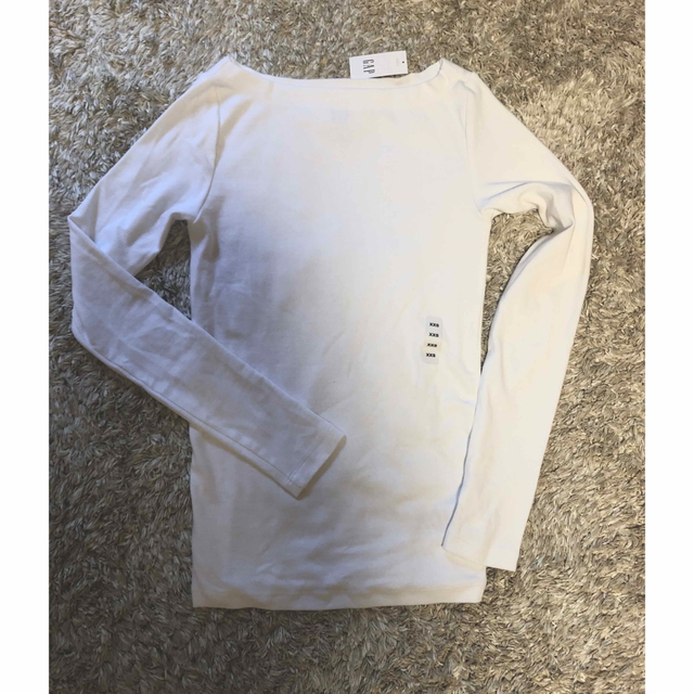 GAP(ギャップ)の☆新品☆GAP モダン ボートネックTシャツ レディースのトップス(Tシャツ(長袖/七分))の商品写真