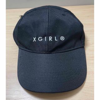 エックスガール(X-girl)の●XGIRL●ブラックキャップ●フリーサイズ●(キャップ)