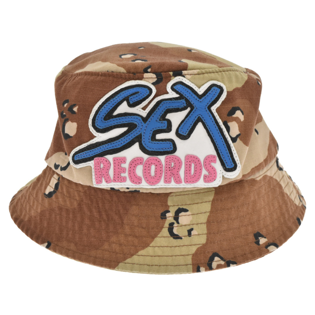 CHROME HEARTS クロムハーツ 21AW×MATTY BOY Sex Records Chocochip Camo Bucket Hat マッティボーイ セックスレコード チョコチップカモバケットハット 迷彩帽子 S